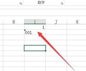 怎么在excel中如何输入001_在excel中如何输入001的方法