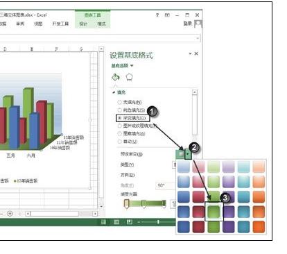 excel图表中三维立体图表的制作方法