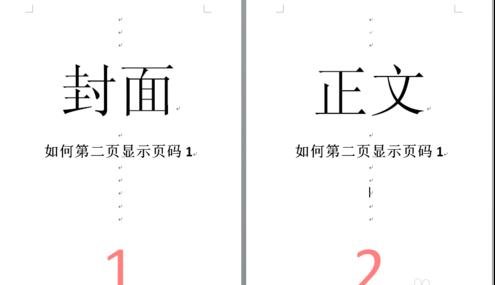 word打印如何从第二页开始排序