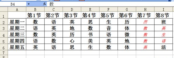 excel表格数据横竖转换的方法