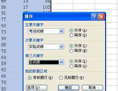 excel中数据进行降序升序的操作方法