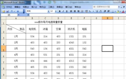 excel设置表格的行高和宽列的方法