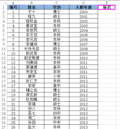 怎么在excel中使用反向选择_在excel中使用反向选择的方法教程