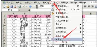 excel密码保护设置教程