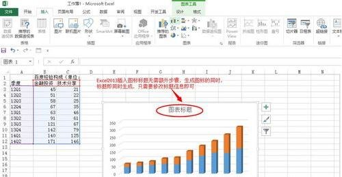 excel添加图表标题的方法_excel怎么添加图表标题