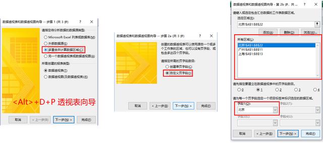 Excel中如何快速合并多张工作表？多重透视表一招搞定！