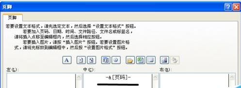 excel中如何插入不同的格式页码