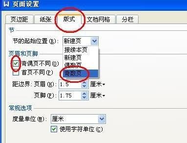 如何在wps文字中设置奇偶页码不同