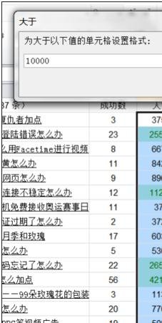 excel单元格设置条件格式的方法