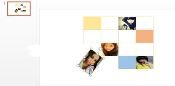 ppt怎么制作缺失拼图