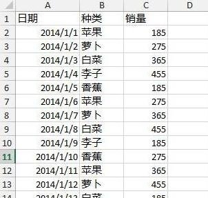 excel怎么按月/年汇总日期数据