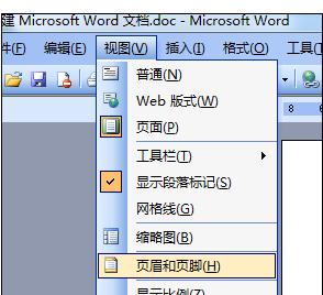 Word2003文档中实行插入页码的详细步骤