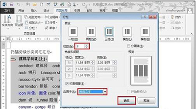 word怎么进行分栏排版