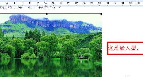 word怎么对插入的图片进行排版