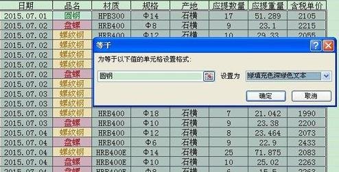 excel如何用不同颜色区分数据区间