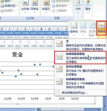 excel中怎么根据现有表格数据来制作阶梯图
