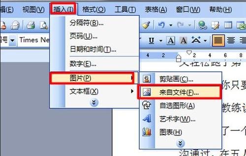word怎么对插入的图片进行排版