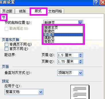 word2003页面设置教程_word2003页面设置在哪