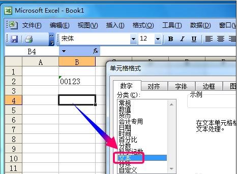 excel单元格格式设置数字格式的教程