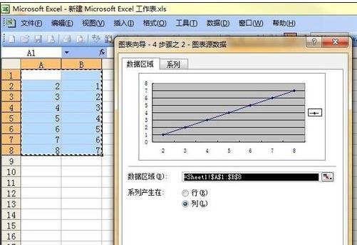 excel表格制作多条曲线的曲线图教程