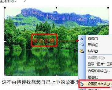 word怎么对插入的图片进行排版