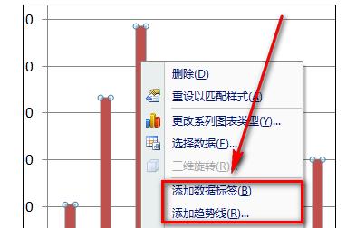 excel中图表操作时系列数据太小选不中的解决方法