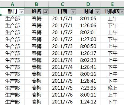 excel如何快速选中复制筛选出来的数据