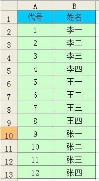 excel设置抽奖的教程