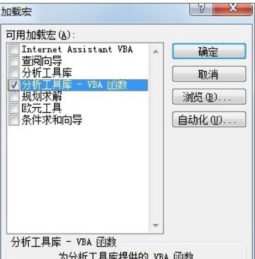 excel做方差分析的教程