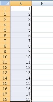 excel数字填充的方法
