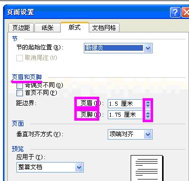 Word中2003版进行设置页面设置的操作方法