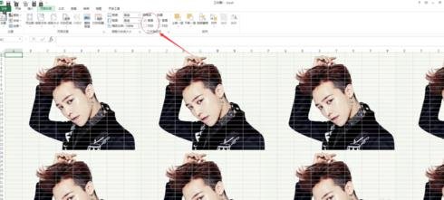 excel怎么把背影打印出来