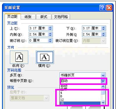 Word中2003版进行设置页面设置的操作方法