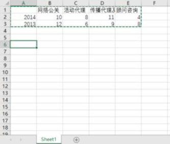 在Excel中如何相互转换行和列？相互转换行和列的方法