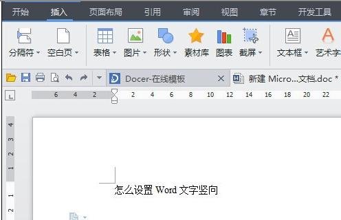 设置word2003文档文字竖向的详细操作步骤