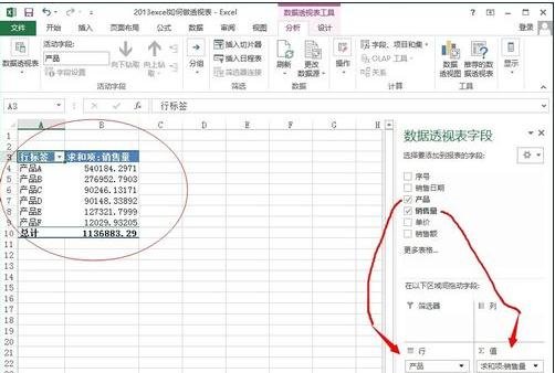 excel数据透视表的制作方法