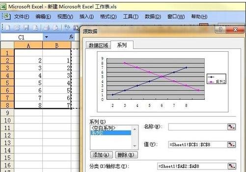 excel表格制作多条曲线的曲线图教程