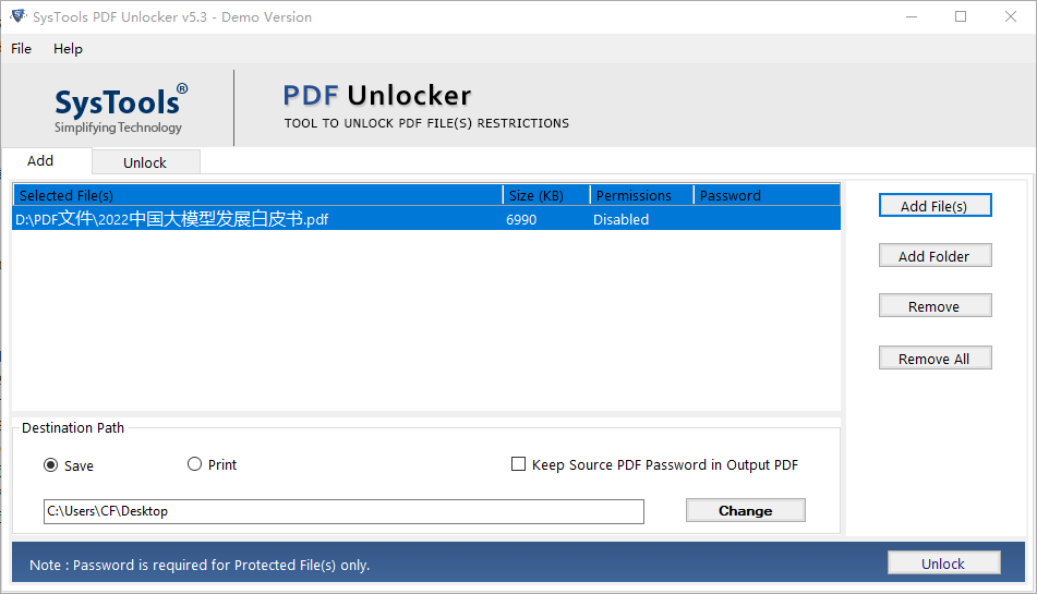 PDF-unlocker